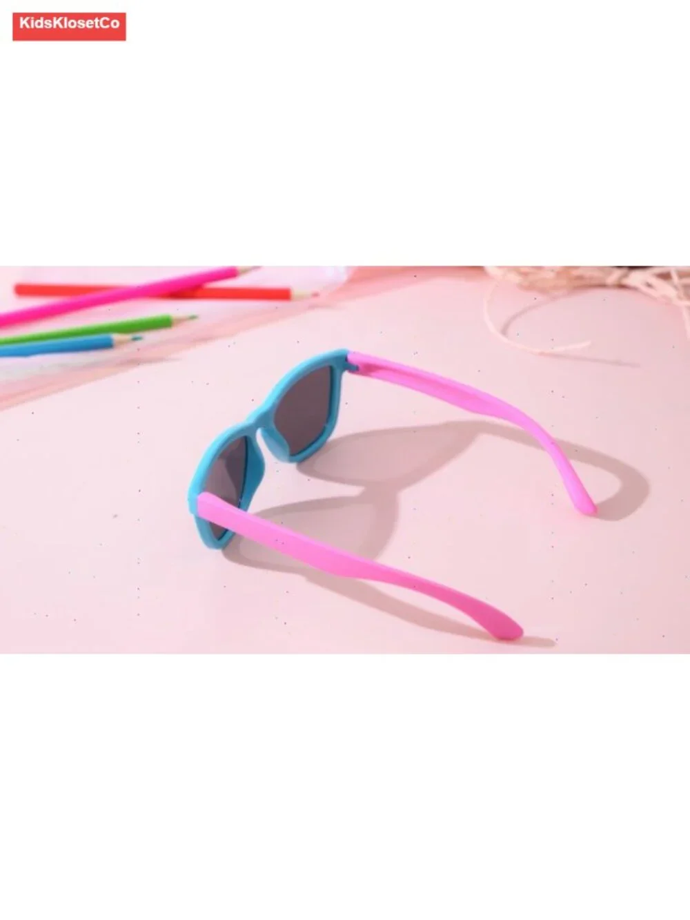 Polarized Kids Sunglasses, Flexible TPEE Frame, UV400 Protection